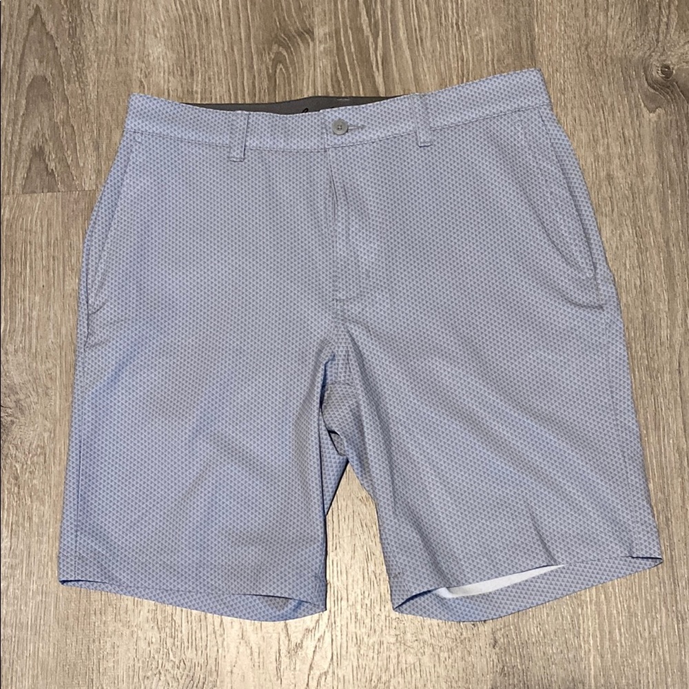 Men's Gray Patterned Shorts